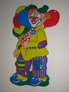 ... verschiedene Clowns an den W&auml;ndes des Paulushaus