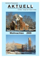 Vorderseite Weihnachten 2009 - Pfarrbrief