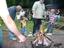 Stockbrot backen am Lagerfeuer - 09.08.2008