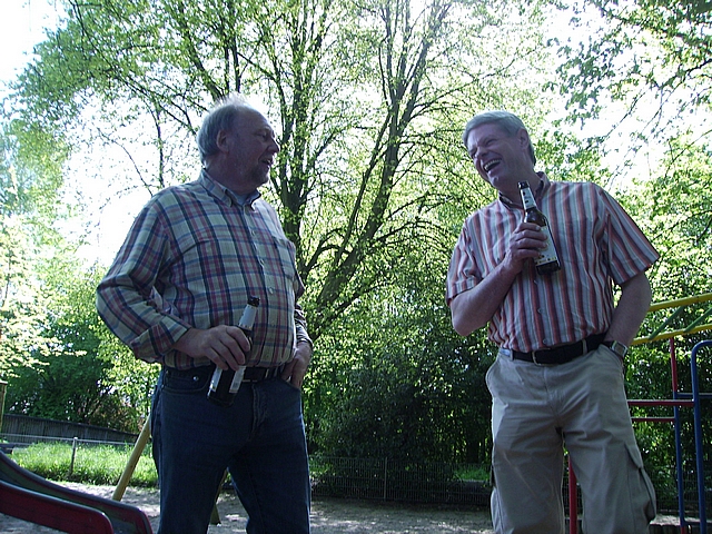 zweite Rast am Rotbachspielplatz in Dinslaken