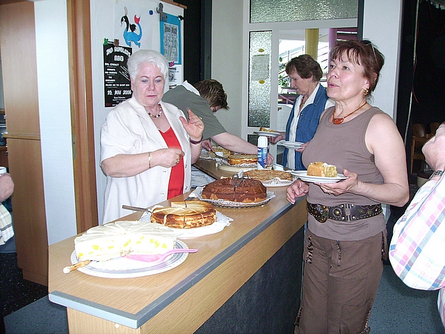 im ND-Zentrum Dinslaken - Kuchenbuffet