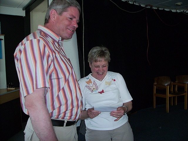 im ND-Zentrum Dinslaken - Spenden&uuml;bergabe