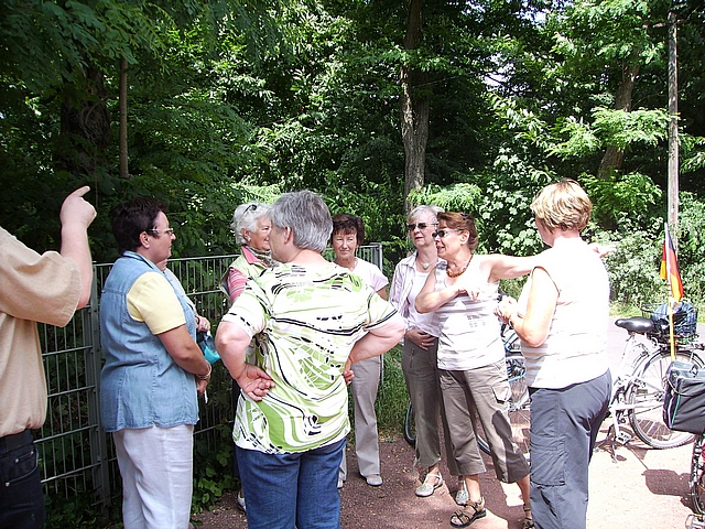 am Paulushaus - vor dem "Start"