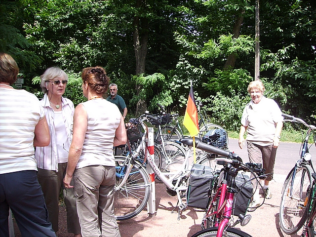 am Paulushaus - vor dem "Start"