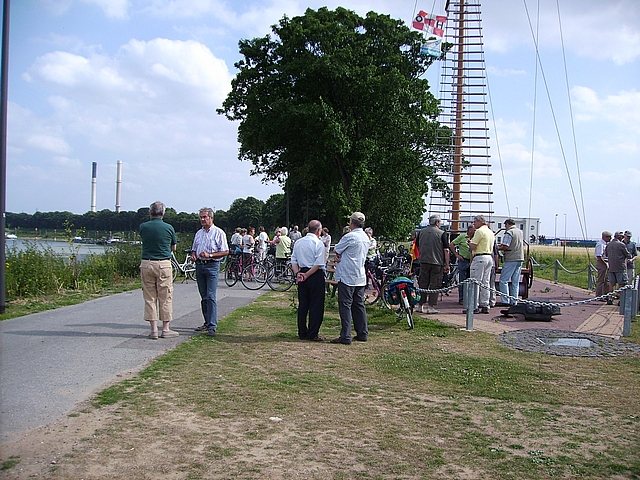 zweite Rast Schiffermast - Lippem&uuml;ndungsraum