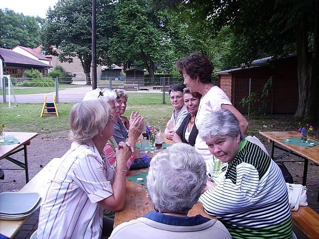 am Paulushaus - Gespr&auml;chsrunde