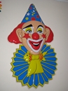 ... verschiedene Clowns an den W&auml;ndes des Paulushaus