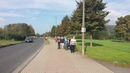 R&uuml;ckweg von der Kapelle zum Bus