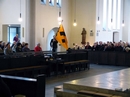 Bannereinzug zum Gottesdienst
