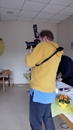Der Pressefotograf ist da