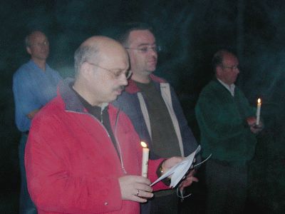 Glaubensdemo  Fr&uuml;hschicht -Klicke und Bild erscheint in Farbe und Gr&ouml;&szlig;er