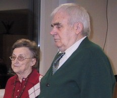 Goldjubilare Eheleute Roski -Klicke und Bild erscheint in Farbe und Gr&ouml;&szlig;er