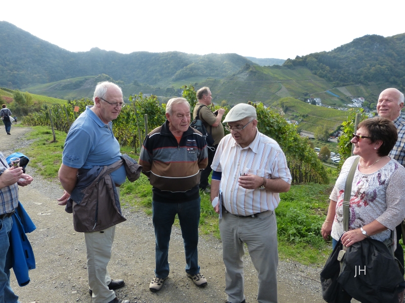 Information beim Aufstieg