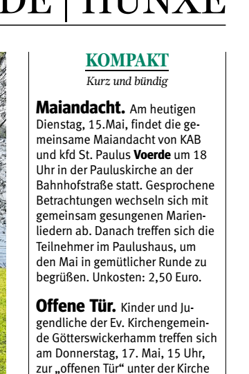 NRZ-Ank&uuml;ndigung