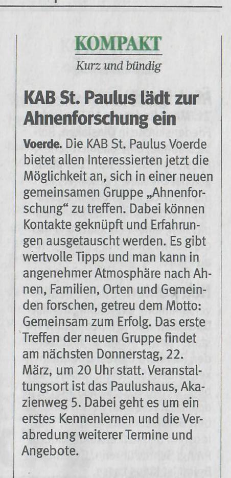 NRZ Vorbericht -Klicke und Bild erscheint gr&ouml;&szlig;er