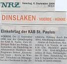 Einladung in der NRZ -Klicke und Bild erscheint in Farbe und Gr&ouml;&szlig;er