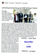 Bericht im Voerder Info -Klicke und Bild erscheint gr&ouml;&szlig;er