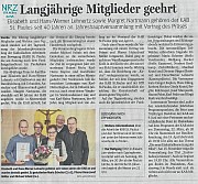 Bericht in der NRZ -Klicke und Bild erscheint gr&ouml;&szlig;er
