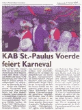 Niederrhein Anzeiger Artikel vom 09.01.2008 -Klicke und Bild erscheint in Farbe und Gr&ouml;&szlig;er