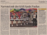 Rheinische Post Artikel vom 16.01.2013 -Klicke und Bild erscheint in Farbe und Gr&ouml;&szlig;er